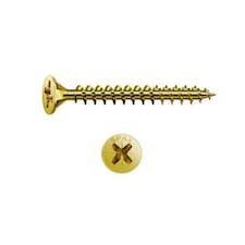 Spax Yellox Coated Wood Screws (Box Of 200) - Yellow - 4 x 30mm