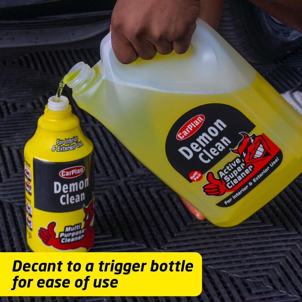 image 1 of CarPlan Demon Car Wash Detailing Active Interior Exterior Super Clean 5L
