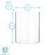 image 3 of Argon Tableware Scandi Storage Jar - 750ml