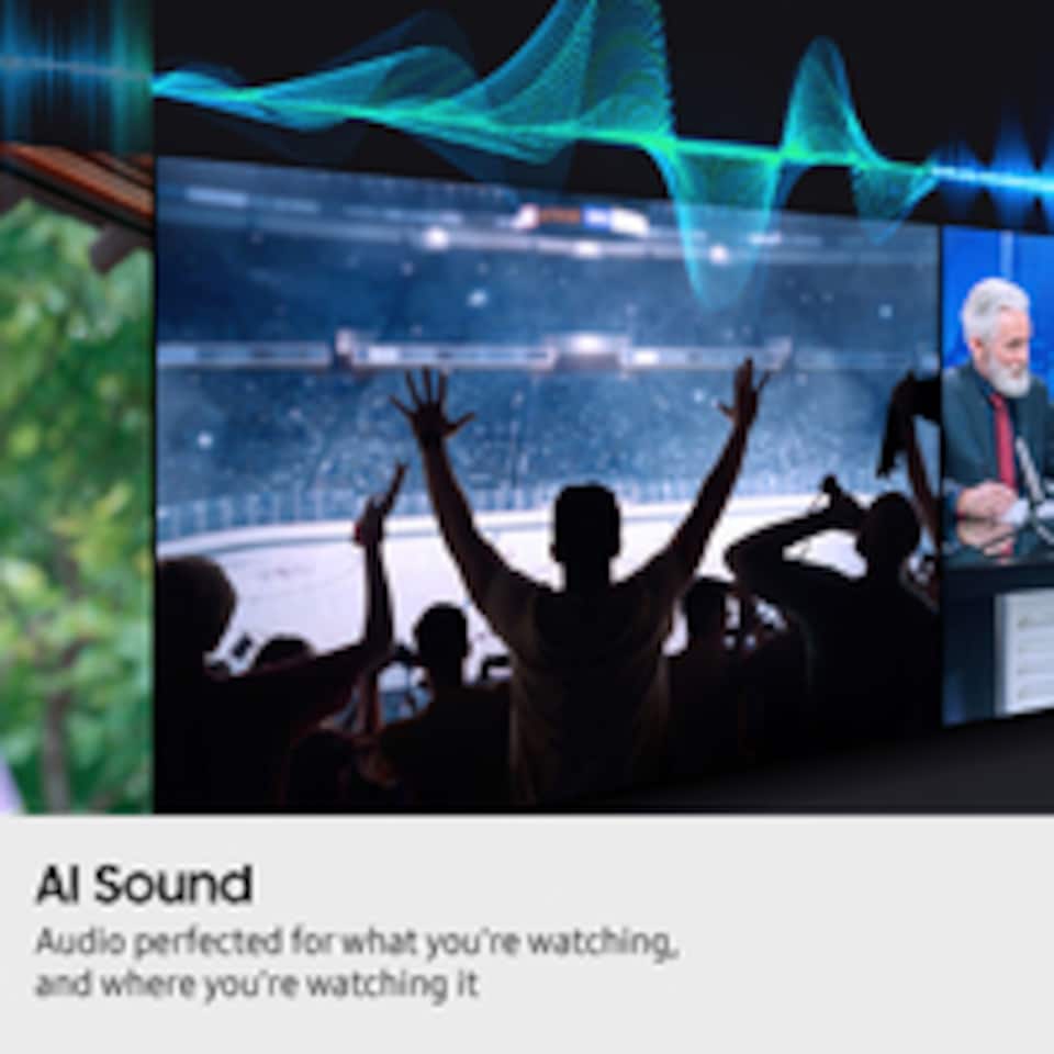 image 1 of Samsung 2025 Q7F 55" 4K QLED HDR Smart TV 139.7 cm (55") 4K Ultra HD Wi-Fi Black | Black | Black | 139.7 cm (55")