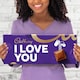image 3 of Cadbury Dairy Milk I Love You Chocolate Gift Bar 850g