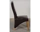 image 4 of Lola Leather Dining Chairs for Dining Room or Kitchen | Brown | Brown