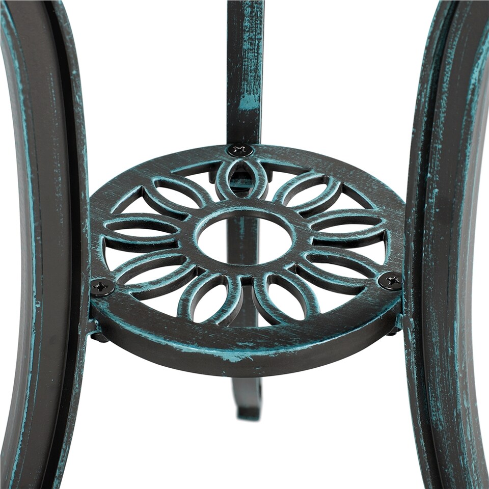 image 1 of Yaheetech 3 Piece Outdoor Bistro Set for Garden-Green | Green | Green | 1