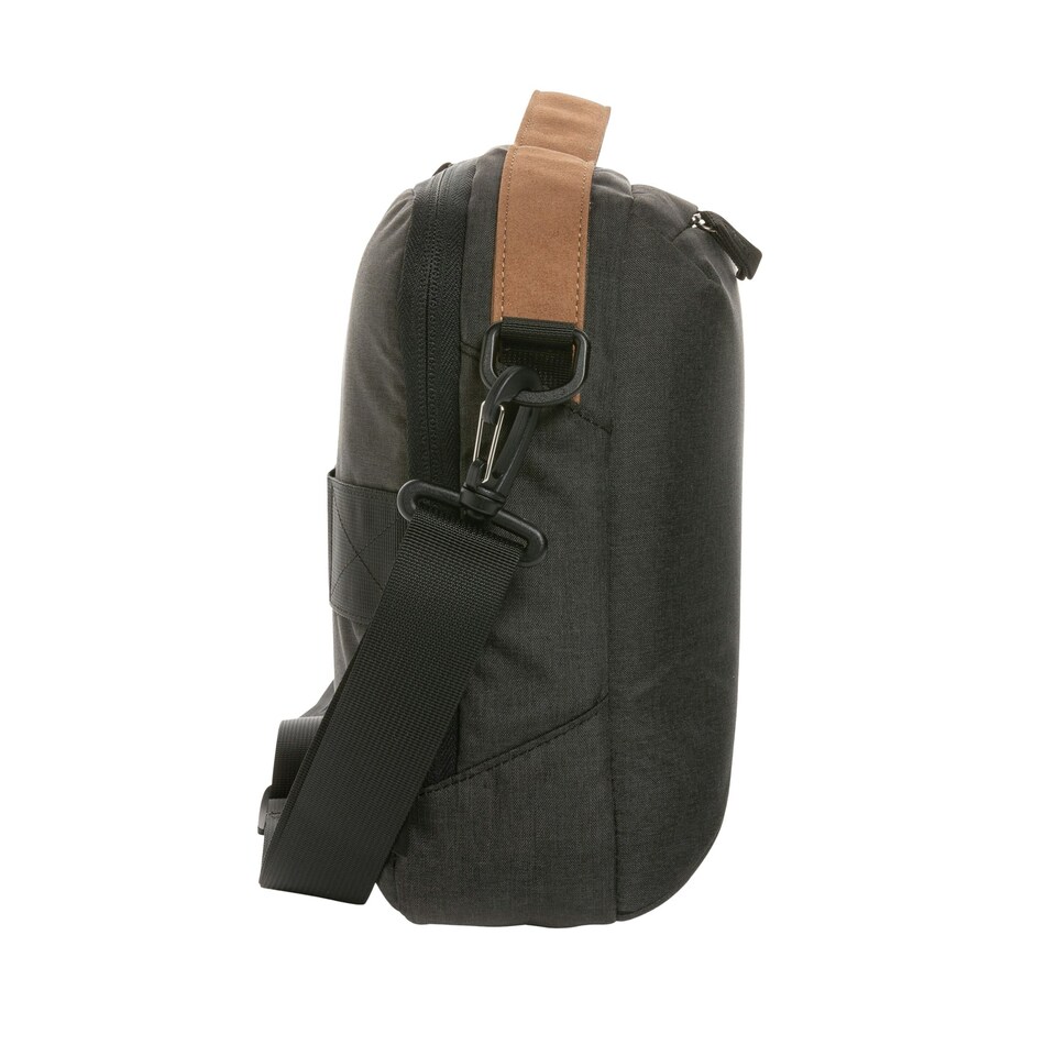 image 1 of XD Xclusive Impact Aware Two Tone Laptop Bag - Black - One Size | Black