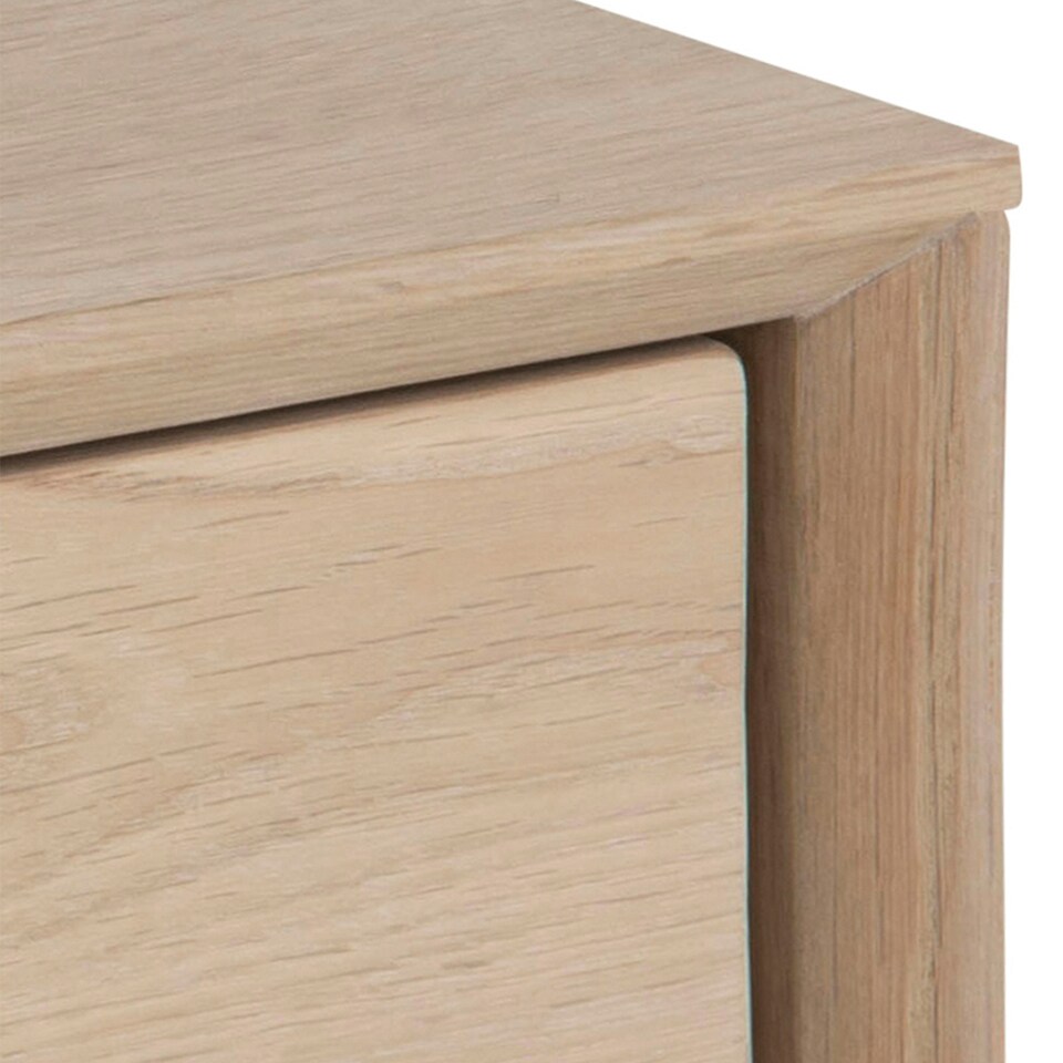 image 1 of Century 1 Drawer Wall Mounted Bedside Table in Oak