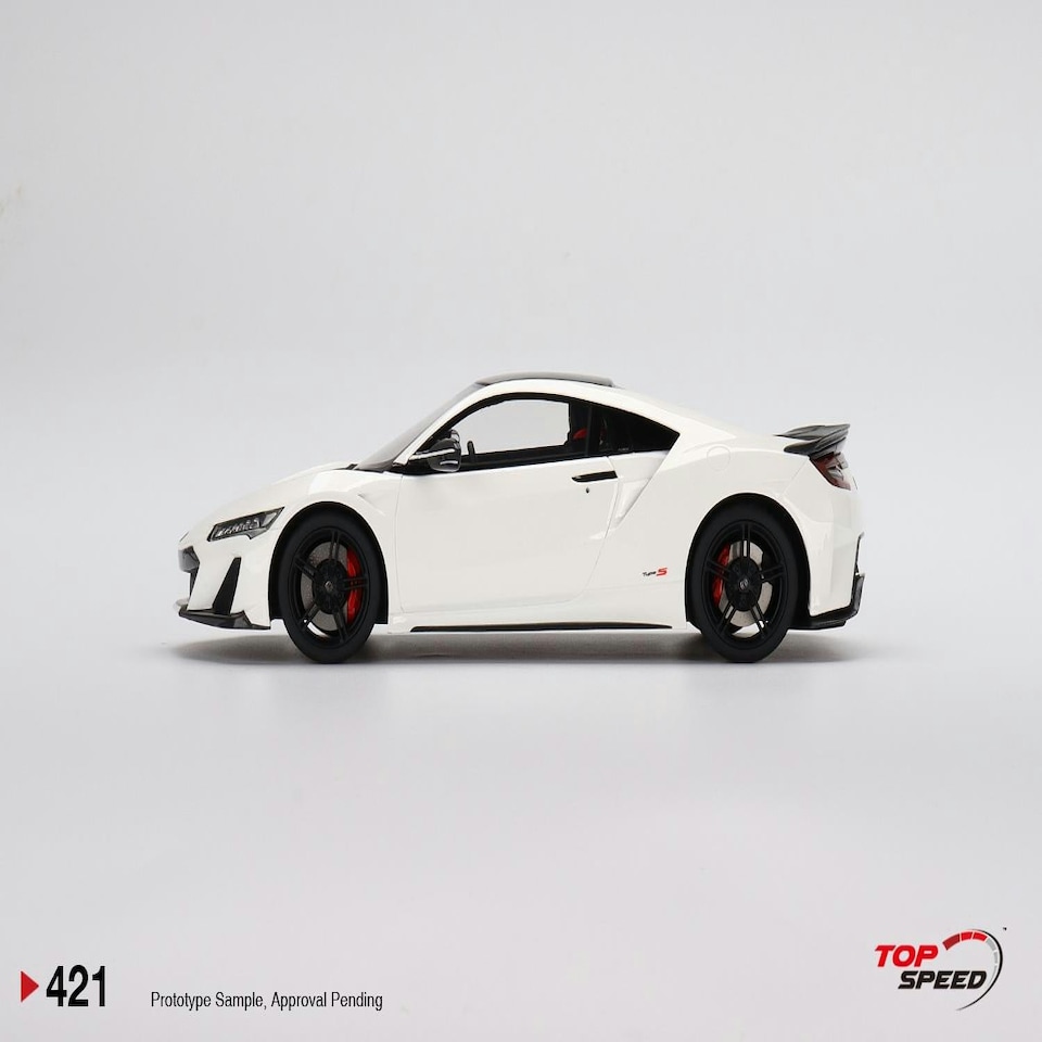 image 1 of Honda NSX Type S 2022 130R White 1:18 TSM TS0421