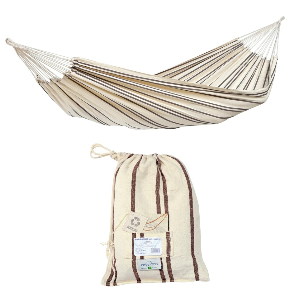 image 1 of Barbados Cappuccino Hammock Multi | Cappuccino