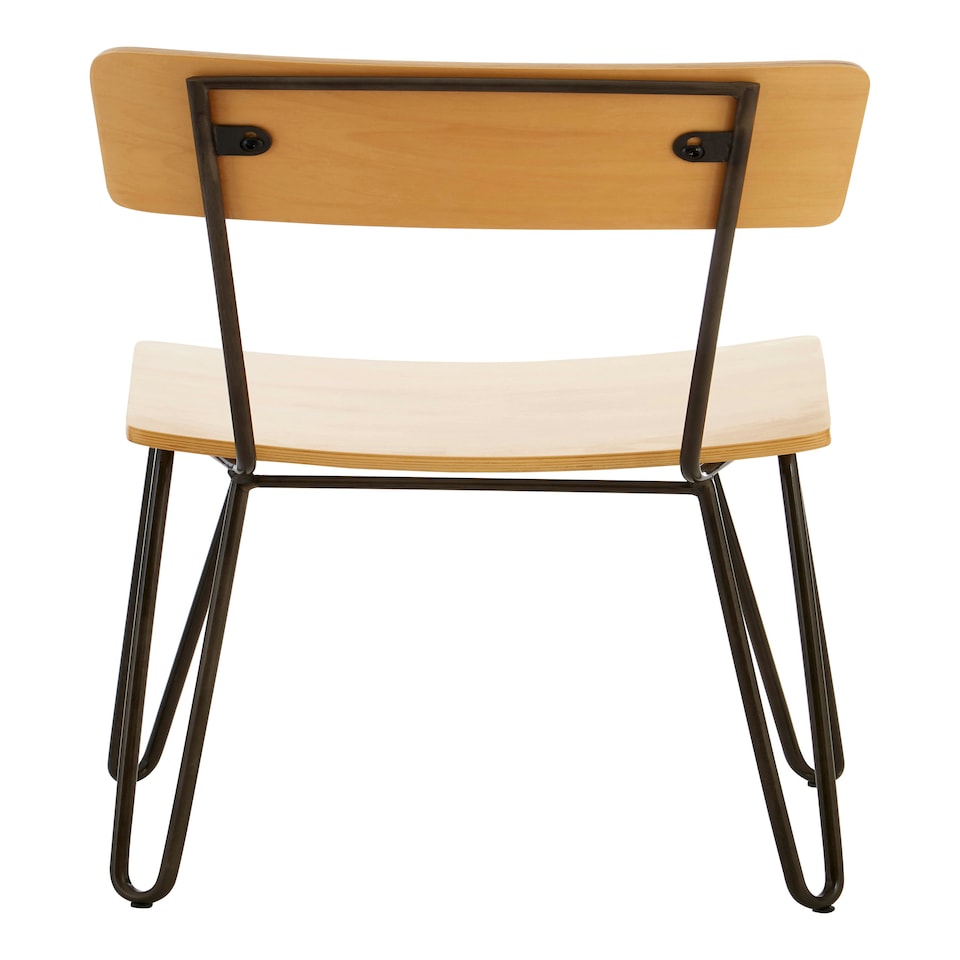 image 1 of Interiors by Premier District Chair, Enhance Body Posture Wood Back Chair, Space- Saving Wooden Chair, Comfy Living Room Chair