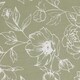 image 6 of Wylder Bella Floral Sage Pencil Pleat Curtains 229 x 229cm Green | Sage Green