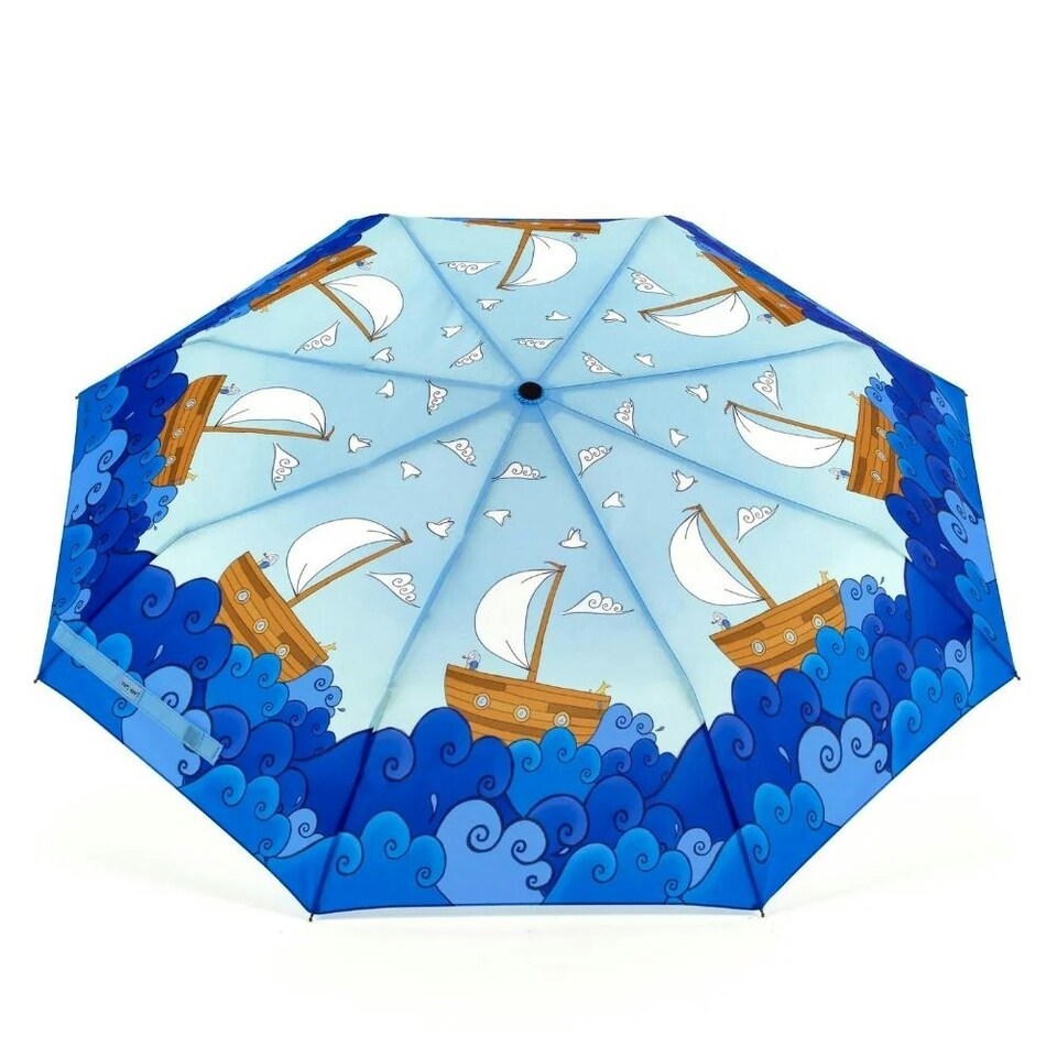 image 1 of Laura Wall Folding Umbrella Automatic Open Telescopic Boats Multi