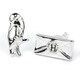 image 5 of Official Harry Potter Hedwig & Letter Silver Plated Stud Earrings WES1746