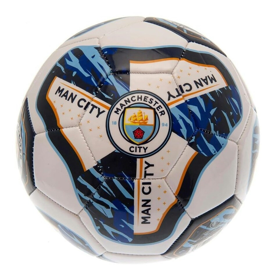 image 1 of Manchester City FC Tracer Football Size 5 White