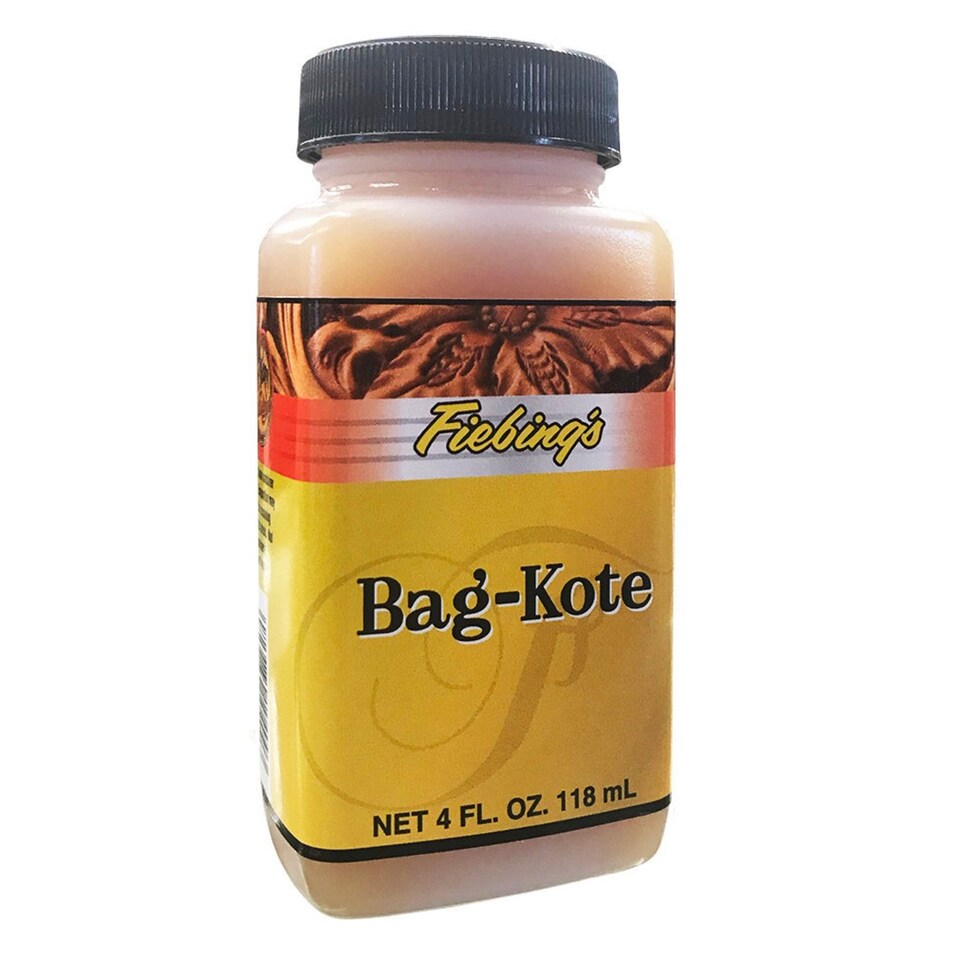 image 1 of Fiebing's Neutral Bag Kote - Flexible Protective Coating for Leather 4oz | Clear