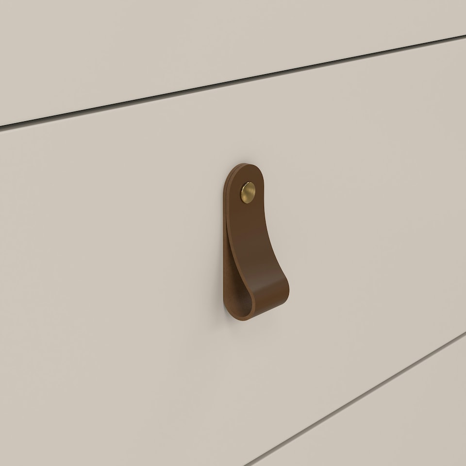 image 1 of Barcelona Sideboard 2 Doors + 3 Drawers in Cashmere Cream