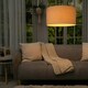 image 1 of ValueLights Reni Large Natural Pendant Shade Cream