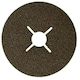 image 3 of 115mm 4.5" 36 Grit Coarse Fibre Sanding Abrasive Discs For Wood Metal 100pk