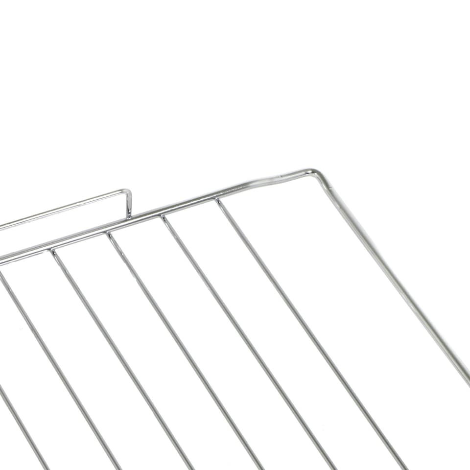 image 1 of SPARES2GO Oven Shelf for Cooker Grill Wire Rack Chrome 463 x 360 mm Universal