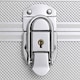 image 5 of Heavy Duty Aluminium Flight Carry Case Storage Lock Box Camera - 40x20x12.5cm | Silver | 1