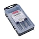 image 6 of M8 x 1.25mm Thread Tap Repair Cutter kit helicoil 15pc set damaged thread AN063