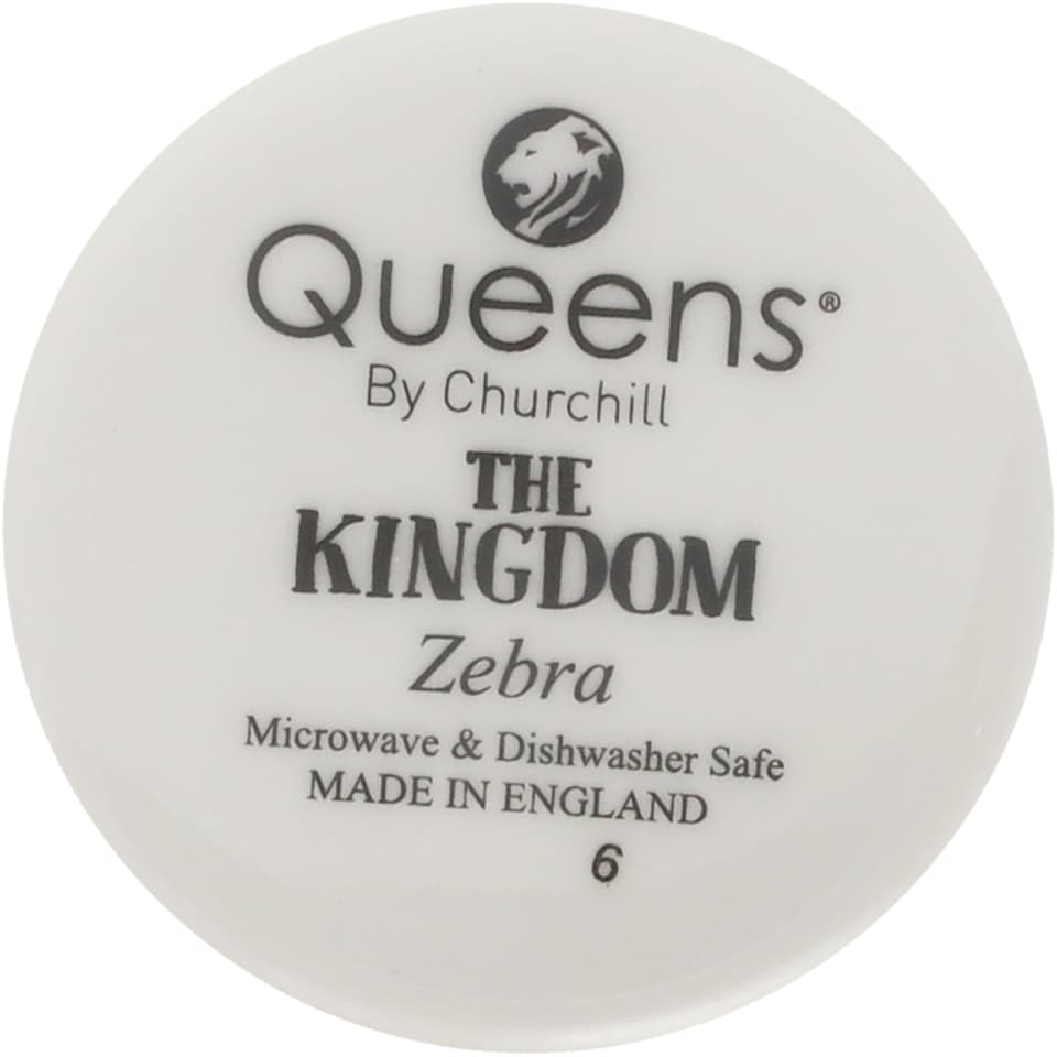 image 1 of Queens The Kingdom Zebra Mug | Multi | 1