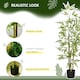 image 4 of HOMCOM Decorative Artificial Plants Bamboo in Pot Fake Plants for Home Indoor Decor,120 cm
