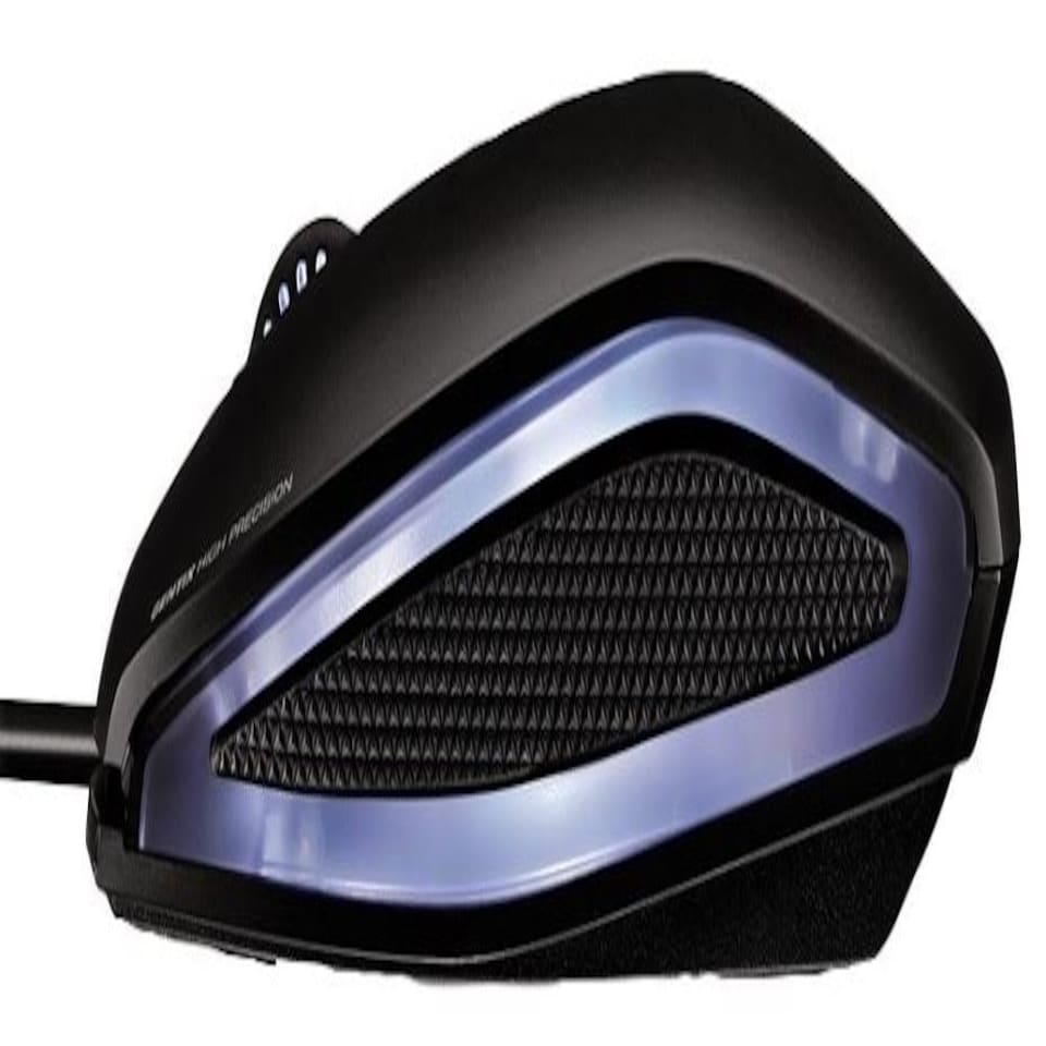 image 1 of CHERRY - CHERRY GENTIX Corded Illuminated Mouse, Black