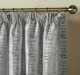 image 2 of Reflect Pencil Pleat Taped Lined Curtains - 168cm x 229cm - Silver