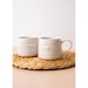 image 4 of Mikasa Mug Set White Stoneware 380ml Set of 2