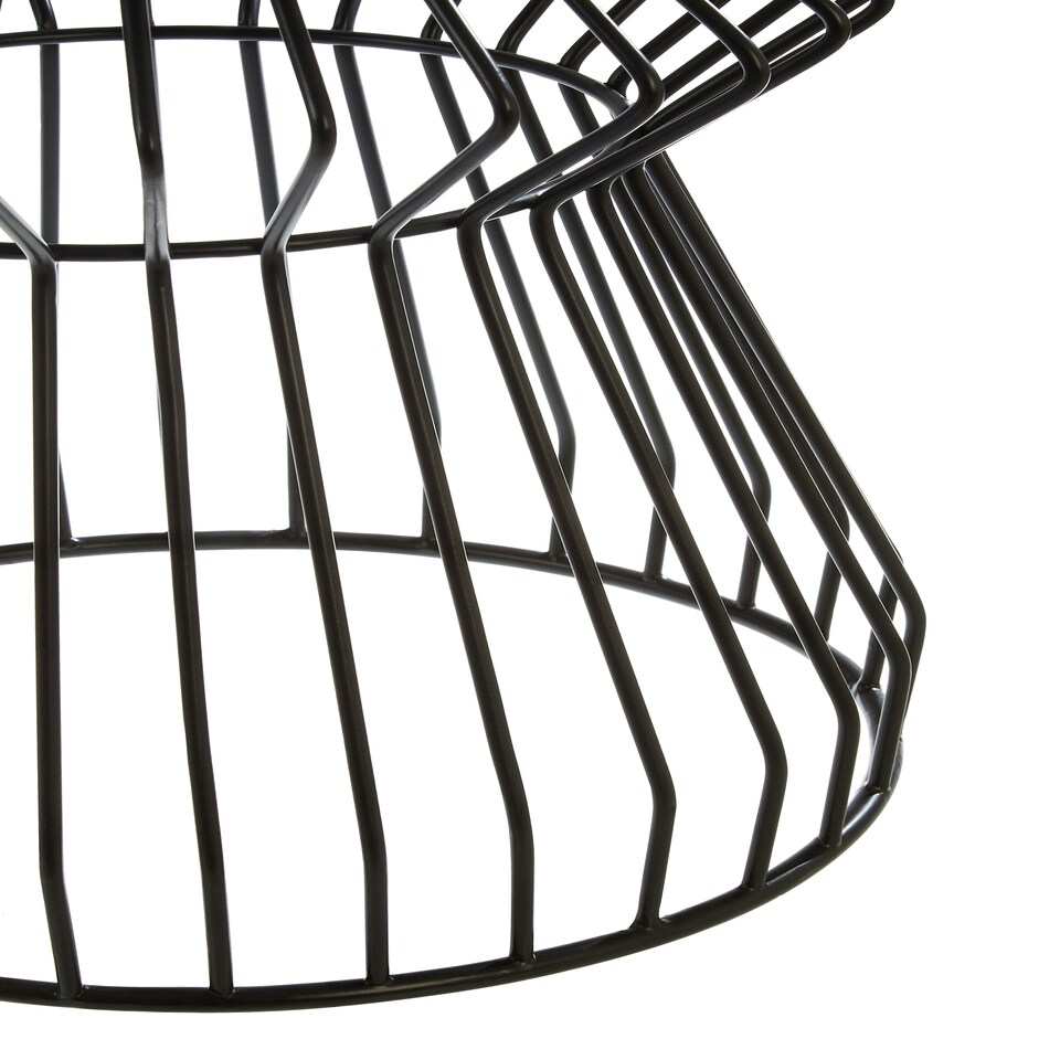 image 1 of Interiors by Premier Stylish And Versatile Side Table With Curved Base Elegant Design Lounge Table, Easy To Maintain Bedside Table