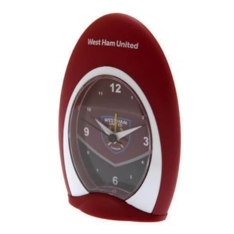 image 1 of West Ham Swoop Alarm Clock Brown