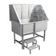 image 1 of Dog Grooming Bath Steel Pet Wash Station 600mm