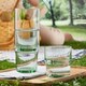 image 5 of Pasabahce 8pc Aware Hill Recycled Stacking Glassware Set - Green | Green