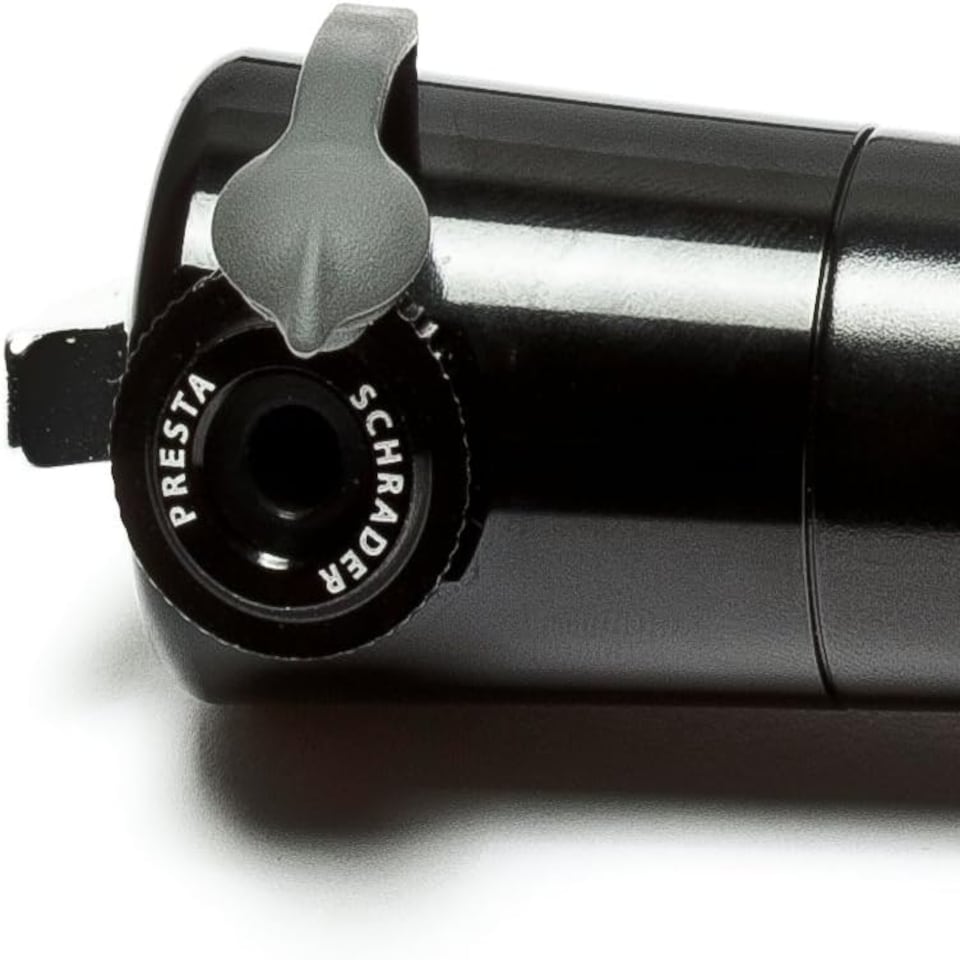 image 1 of AWE AWEForce CNC 6063 Alloy 80PSI Telescopic Mini Bike/E-Bike Pump Black/Green