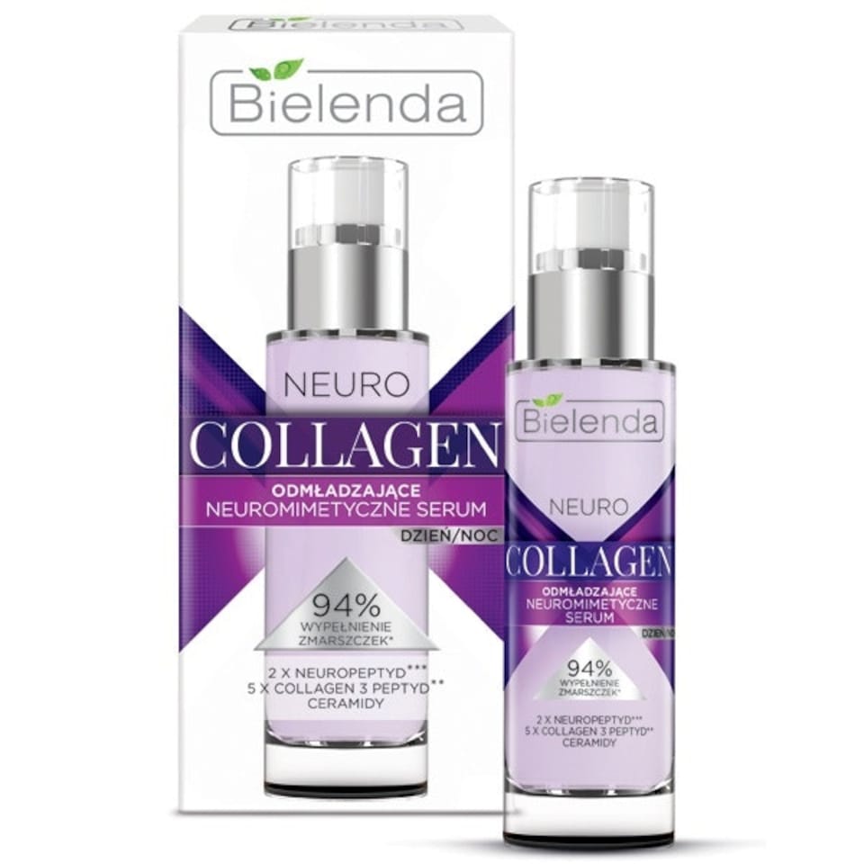 image 1 of Bielenda Neuro Collagen Neuromimetic Rejuvenating Serum Day Night 30ml