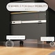 image 6 of Vinsetto Filing Cabinet with Lock and Hanging Bar for Letter A4 Legal, Black