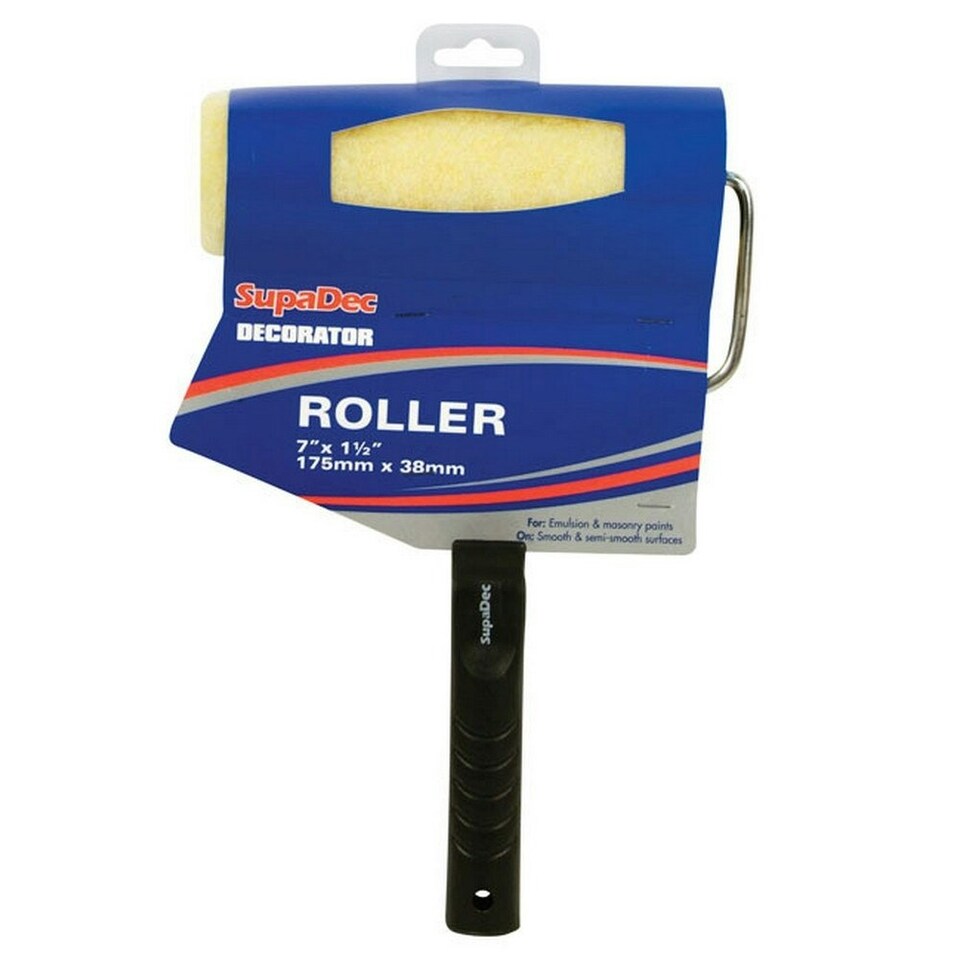 SupaDec Paint Roller Frame - Black/Yellow - One Size