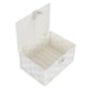image 2 of Medium Twisted White Paper Rope Storage Basket | White | White | M