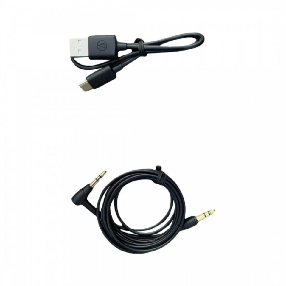 image 1 of Audio Technica Wireless Bluetooth Headphones - Black ATH-M20XBT