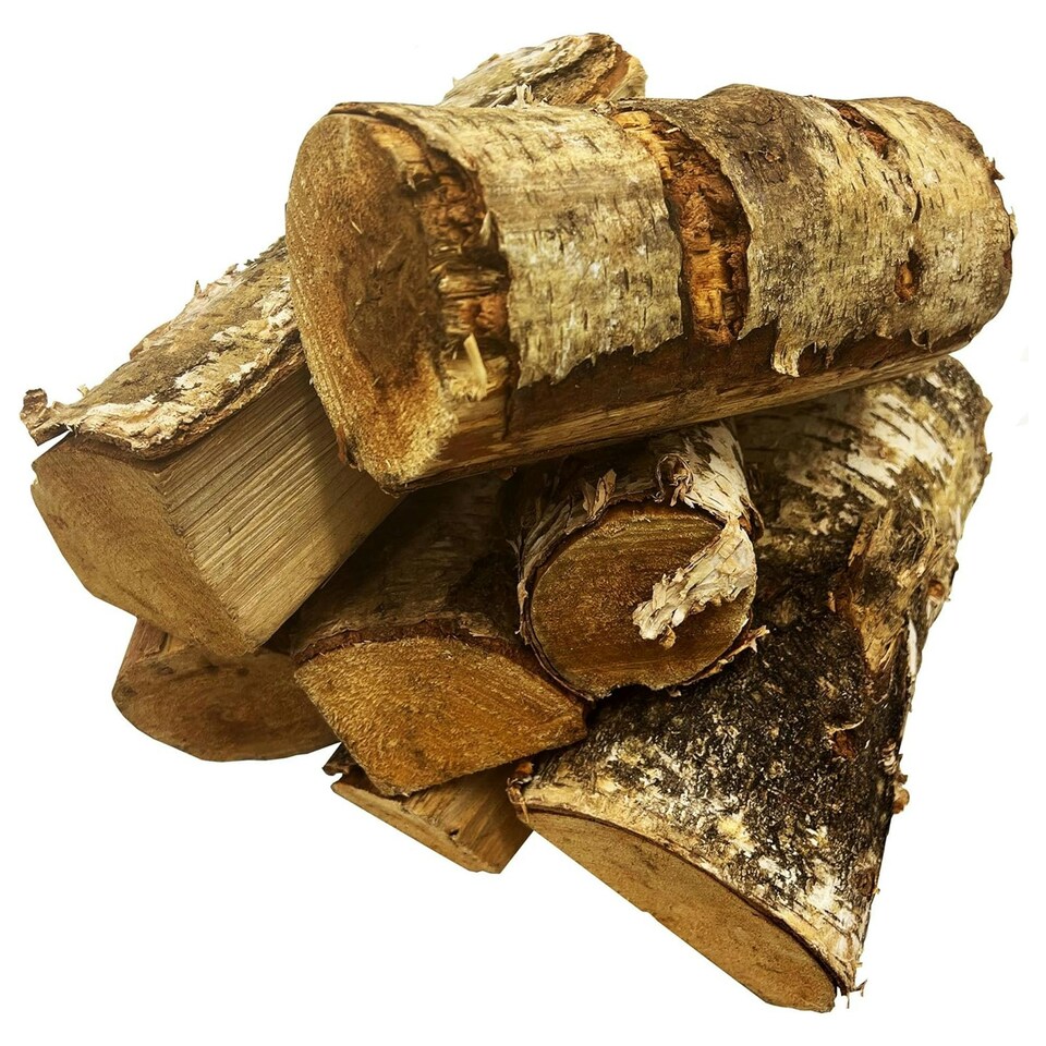image 1 of 2 Bags 44L Ready To Burn Dried Firewood Kiln Logs For Open Fires & Log Burners