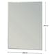 image 3 of Showerdrape Fairmont Rectangular Wall Mounted Frameless Bevelled Edge Bathroom Mirror 60 x 45cm
