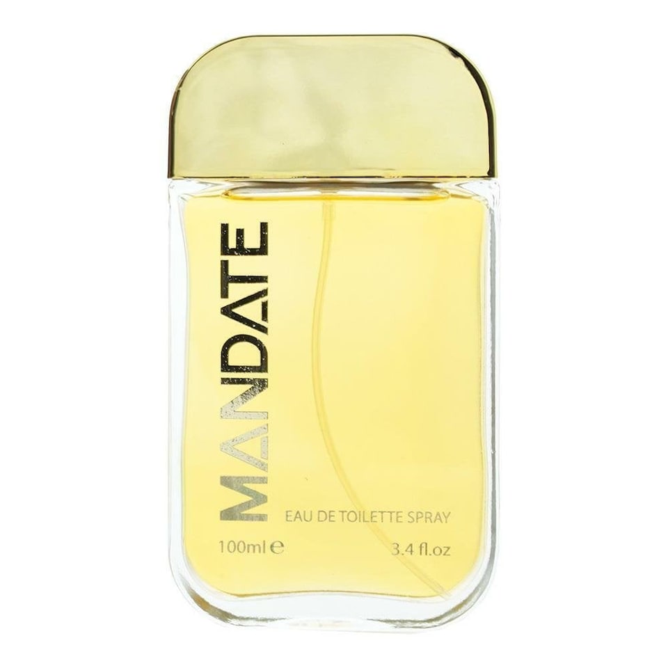 image 1 of Mandate Eau de Toilette Spray 100ml | Clear | Gold | 1