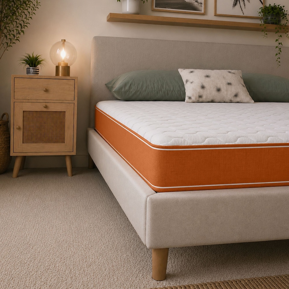 image 1 of 18cm Hybrid Memory Foam Spring Mattress CoolTouch Cover
