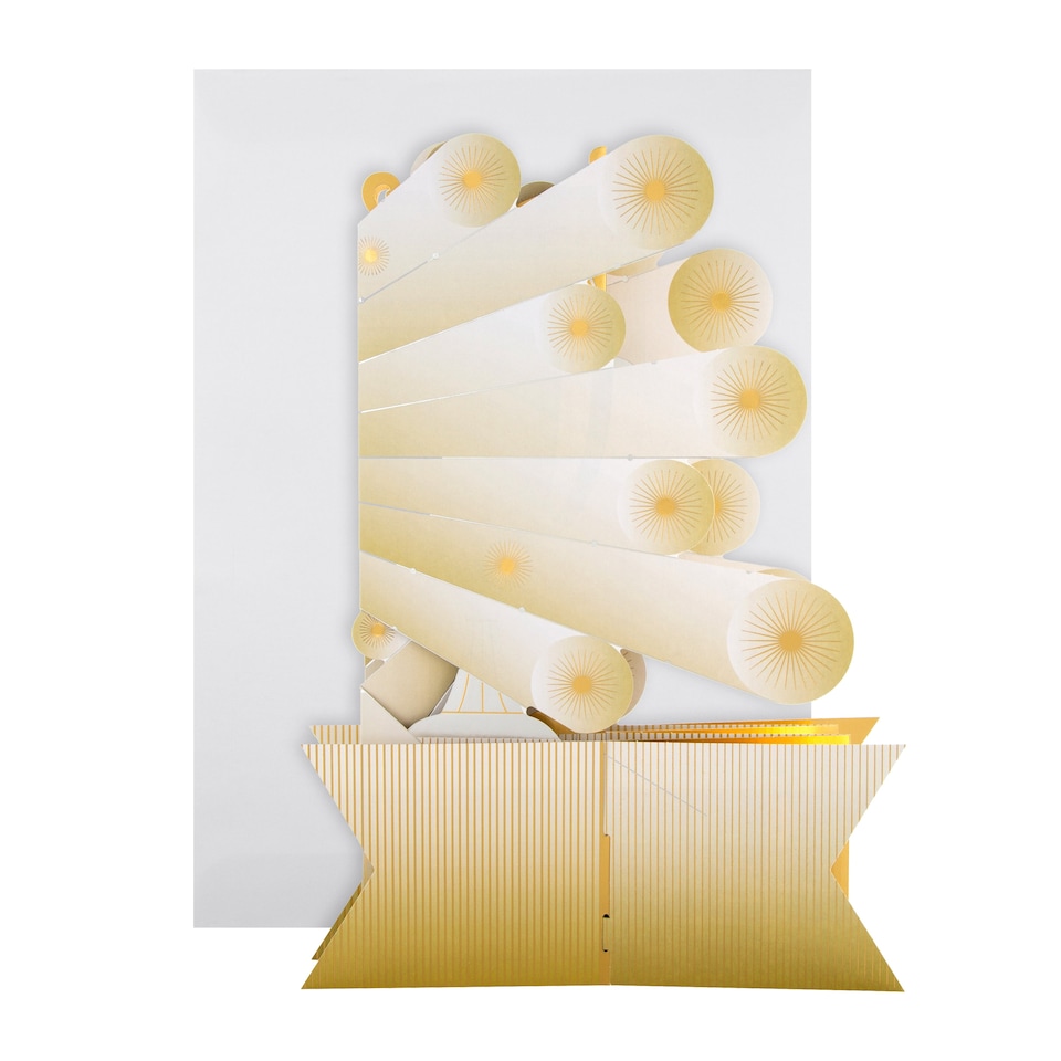 image 1 of Hallmark Jumbo Father's Day Card - 3D Pop-Up Trophy Design