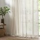 image 3 of Yard Nimbus Sheer Natural Tie Top Curtain Panel 290 x 250 cm Multi