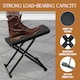 image 4 of Adjustable Guitar Footrest Classical Acoustic Footstool Stand for Musicians