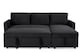 image 5 of The Tranquilo 3 Seater Sofa Bed in Black or Navy | Black | One Size