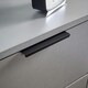 image 1 of Bedside 3 Drawer Storage Grey Clothing Nightstand Organiser Bedroom Cabinet Unit