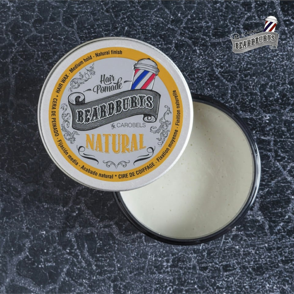 image 1 of Beardburys Hair Wax Natural 100ml