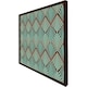 image 2 of Green geometric rays (Picture Frame) Black | XS