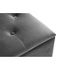 image 4 of Deluxe Velvet Charcoal Blanket Box
